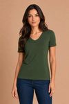 Baby-look decote V FLORESTA